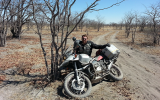 Biking Botswana