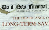 The Importance of Long-term Savings The Importance of Long-term Savings