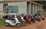 Mozambique, on a Scooter Mozambique, on a Scooter