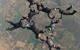 Voodoo 8-way Team Prepares for Skydiving World Championships