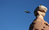 OF SAND AND FIRE: BASE jumping in America’s adventure sports capital