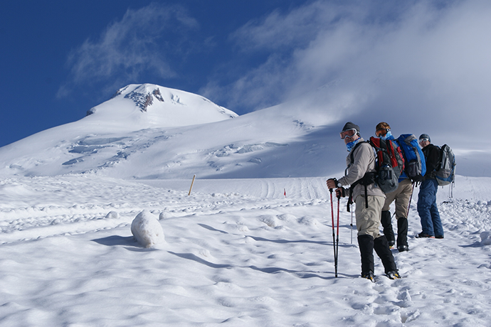 Climbing to the top of Europe - Mount Elbrus, Russia