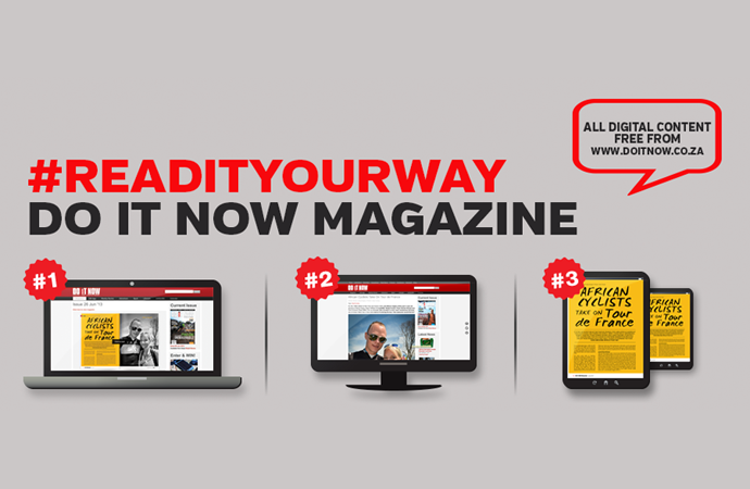 DO IT NOW Magazine goes digital DO IT NOW Magazine goes digital
