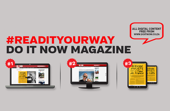 DO IT NOW Magazine goes digital 