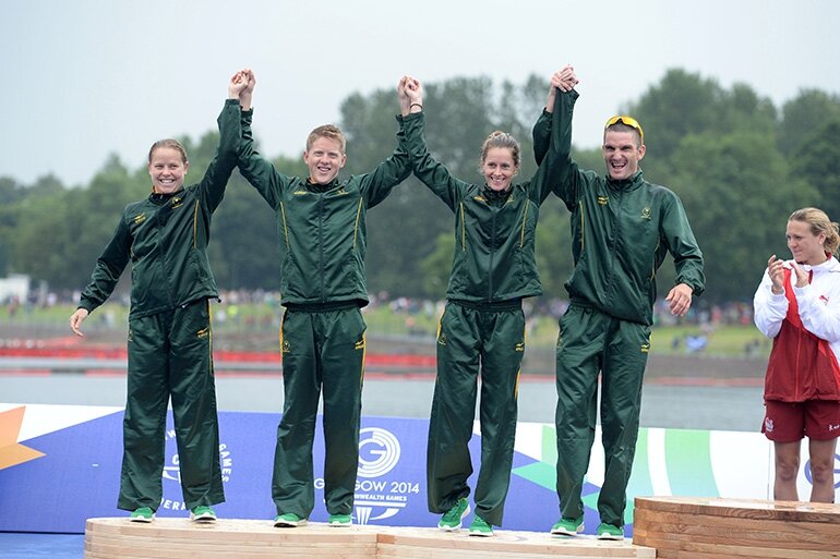 South African triathletes strike twice at Commonwealth Games