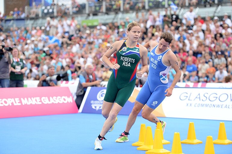 South African triathletes strike twice at Commonwealth Games