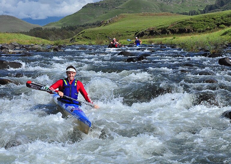 Stott out of Dusi 2014