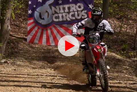 Biggest Trick In Action Sports History - Triple Backflip - Nitro Circus - Josh Sheehan 