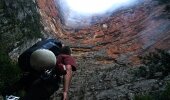 Looking up from the base of the wall, the scale of the adventure ahead becomes blatantly apparent. A healthy apprehension begins to cloud our enthusiasm.