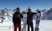 Snowboarding in Les Deux Alps