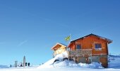 Snowboarding in Méribel - France