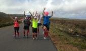 Running through Cape Point Nature Reserve. 