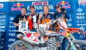 Red Bull KTM Factory Racing’s Ryan Dungey sealed the 2015 US Pro Motocross title aboard his KTM 450 SX-F Factory Edition at the penultimate round of the series in Utah on Saturday...
