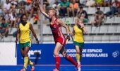 Great Britain beat the South Africa women’s hockey team 2-0 in the World League Semi-Final tournament’s quarter-final match at Campo De Hockey De Valencia in Valencia, Spain Thursday.