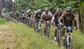Portuguese racer Luis Leao Pinto, who belongs to the Scotiabank team, took first place this Thursday in the first of three stages of the 22nd edition of La Ruta de los Conquistadores.