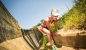 Robyn Williams in action during the Fedhealth XTERRA Buffelspoort presented by REHIDRAT® SPORT earlier this year. 