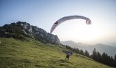 Stephan Gruber (AUT3) taking off from TP 3 on Day one. 