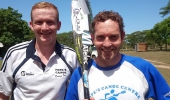 Following a few years in the competitive paddling wilderness, four time FNB Dusi Canoe Marathon champion Ant Stott (right) will make his timely return to competitive paddling with partner Carl Folscher (left) at the Umpetha Challenge on Sunday, 8 November.