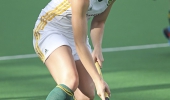 Southern Gauteng captain Bernie Coston, the SA forward who scored a breathtaking goal during Southerns' stunning 5-1 win over arch-rivals Western Province at the SA Women's Interprovincial Hockey Tournament in Potchefstroom Wednesday.