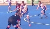 Eastern Province on the attack during the 6-0 defeat by Western Province on day one of the SA Men's Interprovincial Hockey Tournament at Tuks Astro in Pretoria Sunday.