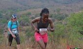 Ladies' winner of the short course at race 1 of the Spur Gauteng Summer Trail Series™, Vimbainashe Mhike. 