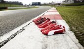  PUMA has released a collection of iconic footwear to celebrate the 10th anniversary of its partnership with Ferrari. 
