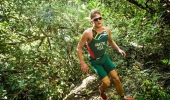 Up and coming multi-sport star Ruan Van Zyl (17) will start the New Year with a bang by aiming for a hattrick win at the Fedhealth XTERRA Buffelspoort Lite on Sunday, 24 January 2016. Seen here: Ruan Van Zyl in action during the 2015 Fedhealth XTERRA Buffelspoort Lite. 