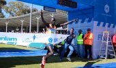 World-record-holding Kenyan national Willy Kibor ran to victory in the Sanlam Cape Town 42,2km Marathon in a time of 2h10m45s