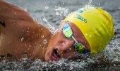 The Western Cape’s most exciting open water swim, the Sanlam Cape Mile will boast with a tremendous prize purse increase of R90 000, taking the 2016 prize purse to a total of R140 000. Seen here: Swimmers in action during the inaugural event in 2015. 