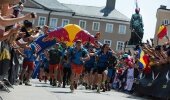 The main pack starts from the Mozartplatz in Salzburg. 