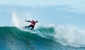 Three World Champions, Mick Fanning (AUS) (pictured), Kelly Slater (USA) and Gabriel Medina (BRA), will battle in an all-start Round 4 match-up when competition resumes.