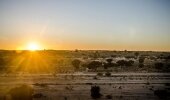 Kgalagadi Lodge, situated between the red sand dunes of the Kalahari, is the ideal desert haven where modern meets wilderness.
