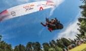 Paul Guschlbauer (AUT1) taking off at Annecy, TP9