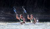 The upcoming two and a half weeks leading into the 2015 Hansa Fish River Canoe Marathon is a helter-skelter period for five0time defending K2 champion Hank McGregor who, along with partner Jasper Mocké, jets off to Tahiti for the ICF Ocean Racing World Champs only to return the week of the two-day spectacle from Grassridge Dam to Cradock Sports Ground from 9-10 October.