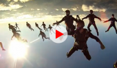 Video: Skydive Record Attempt 