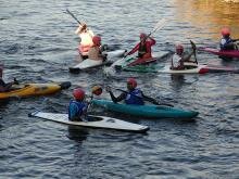 Development team competes in African Canoe Polo Champs