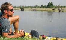 Paddling the Chobe