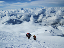 Climbing to the top of Europe - Mount Elbrus, Russia