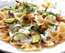 Courgette and Ricotta Pasta