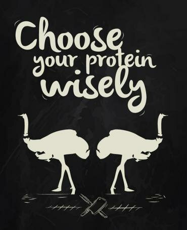 Choose your protein wisely healthy living, protein, ostrich meat, cooking, food