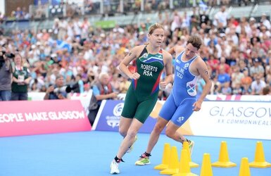 South African triathletes strike twice at Commonwealth Games