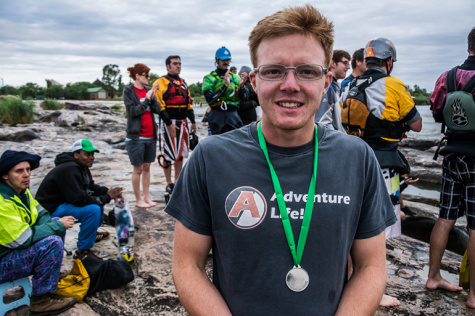 Terence Vrugtman of Adventure Life took silver in the Beginner Male category.