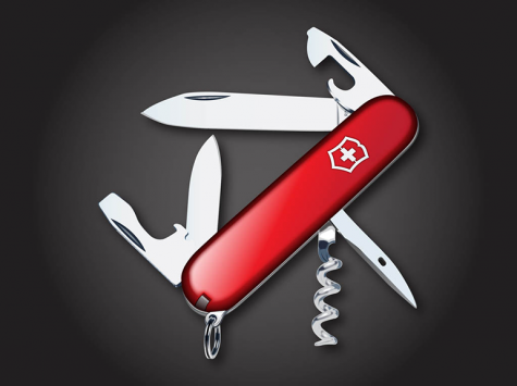 Not just any knife, the Swiss Army Knife. Photo credit: http://www.freevector.com