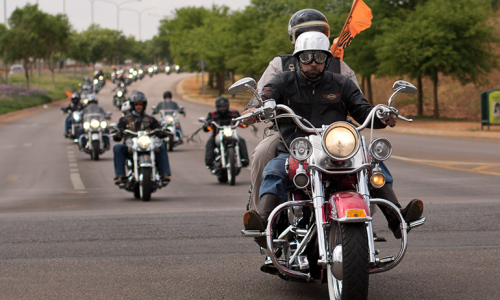 Harley-Davidson hosted the first-ever Snors for a Cause Motorcade 2014 in support of raising awareness of men’s health and the fight against men's cancer.