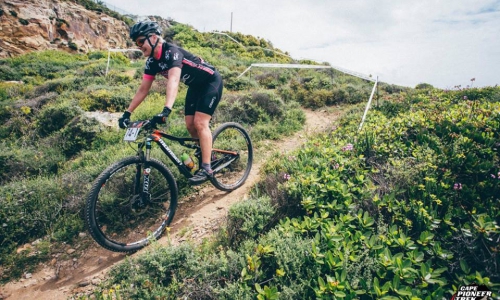 Anneke Viljoen at the Cape Pioneer Trek. Anneke Viljoen at the Cape Pioneer Trek.