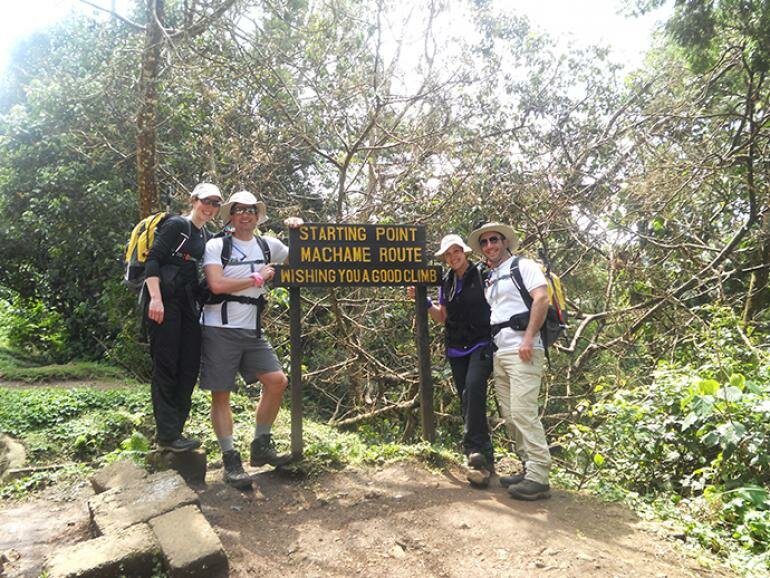 Starting point - Machame Route. do it now, doitnow magazine, africa, kilimanjaro, climbing, mountaineering