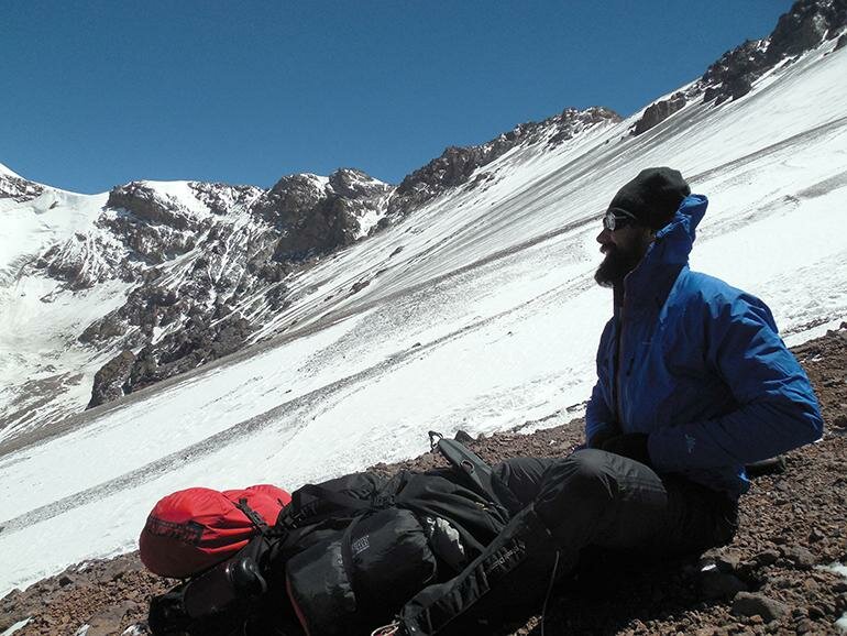 In my happy place on the slopes of a big mountain. In my happy place on the slopes of a big mountain.