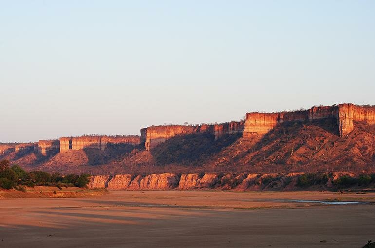 Chiloyo Cliffs as seen from Directors camp