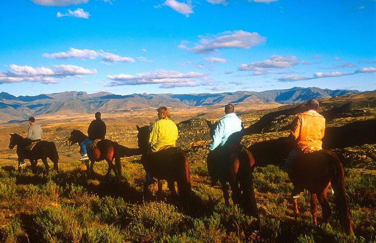 Pony trekking