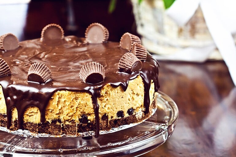 Peanut Butter No-Bake Cheesecake Peanut Butter No-Bake Cheesecake